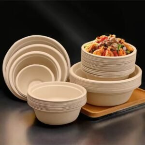 Sugarcane Bagasse Plates