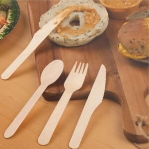Wooden Cutlery (Spoons, Forks, Knives)